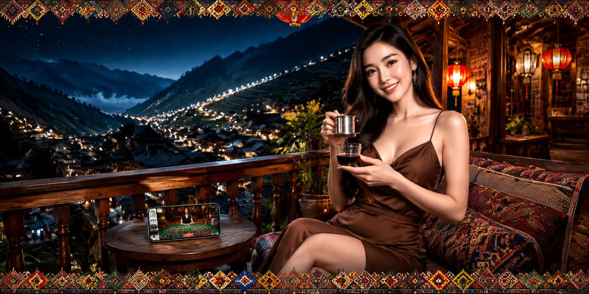 Người dùng tại Sa Pa kiểm tra tài khoản và xem chính sách bảo mật trên điện thoại di động